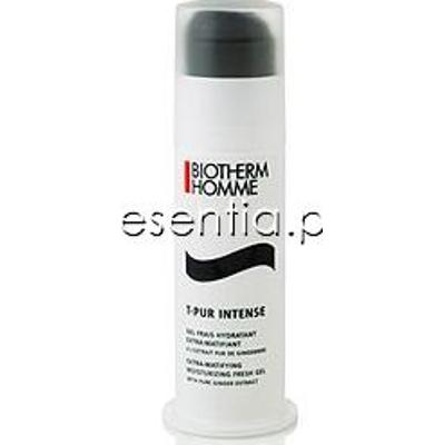 Biotherm Homme T-Pur Intense Gel Frais Hydratant Żel matująco - nawilżający 75 ml