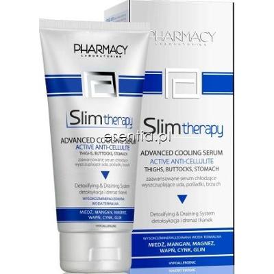 Pharmacy Laboratoires Slimtherapy Zaawansowane serum chłodzące wyszczuplające uda, pośladki, brzuch 200 ml