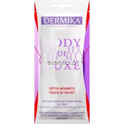 Dermika Body de Luxe Dotyk Aksamitu - Multiregenerujący krem- maska do ciała 10 ml