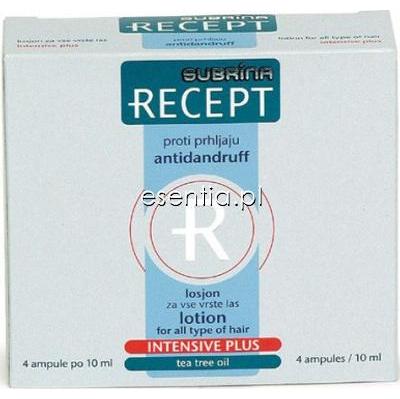 Subrina Recept Lotion przeciwłupieżowy INTENSIVE PLUS op. / 4 X 10 ml