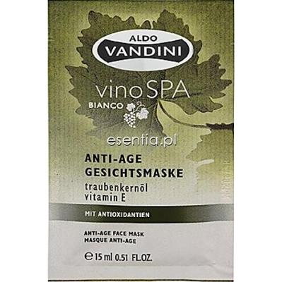 Aldo Vandini Vino SPA Bianco Maseczka do twarzy 15 ml