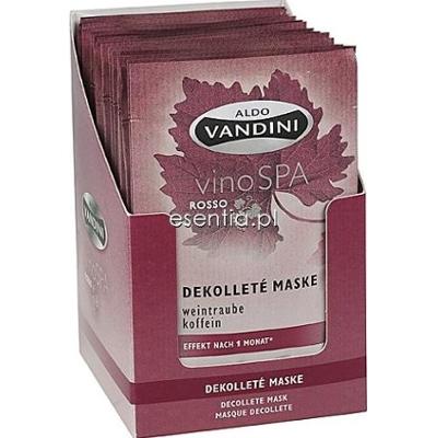 Aldo Vandini Vino SPA Rosso Maseczka do dekoltu 15 ml