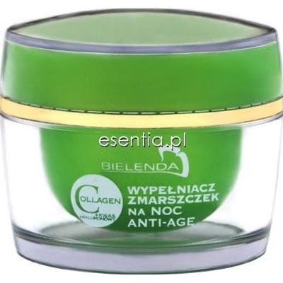 Bielenda Collagen + Kwas Hialuronowy Wypełniacz zmarszczek na noc 50 ml