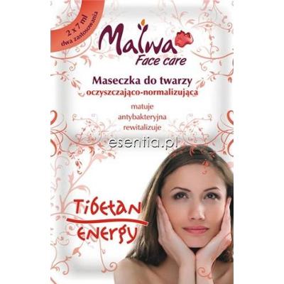 Malwa Face Care Maseczka do twarzy oczyszczająco - normalizująca 2 x 7 ml