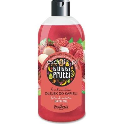 Farmona Tutti Frutti Opalizujący płyn do kąpieli liczi i rambutan 500 ml