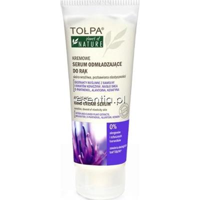 Tołpa Planet of Nature Odmładzające kremowe serum do rąk 75 ml