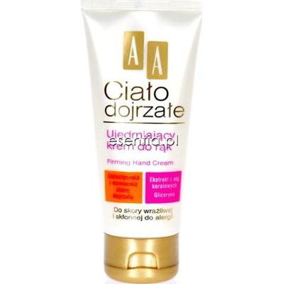 AA Cosmetics AA Ciało Dojrzałe Ujędrniający krem do rąk 100 ml