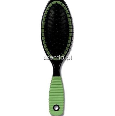 Donegal szczotki Zielona szczotka z poduszką z nylonowymi igłami [9009]