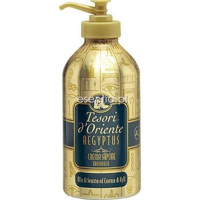 Tesori d'Oriente Aegyptus Kremowe mydło w płynie Egipt 300 ml