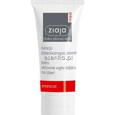 Ziaja Med kuracja przeciwzmarszczkowa Krem aktywnie wygładzający na dzień 50 ml