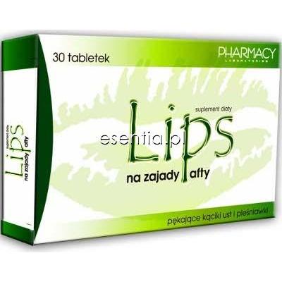 Pharmacy Laboratoires Lips Suplement diety Lips na zajady i afty op. / 30 tbl.