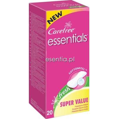 Carefree  Essentials Fresh - Wkładki higieniczne 