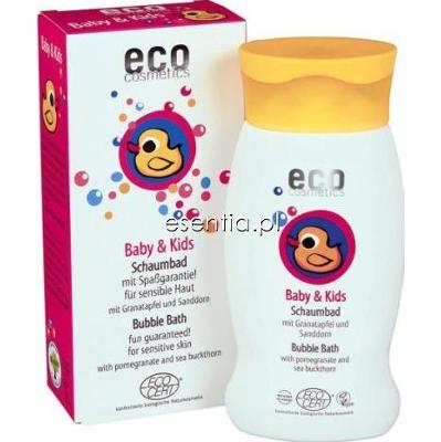 Eco Cosmetics Baby & Kids Płyn do kąpieli dla dzieci i niemowląt z owocem granatu i rokitnikiem 200 ml
