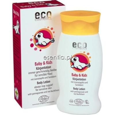 Eco Cosmetics Baby & Kids Balsam do ciała dla dzieci i niemowląt z owocem granatu i rokitnikiem 200 ml