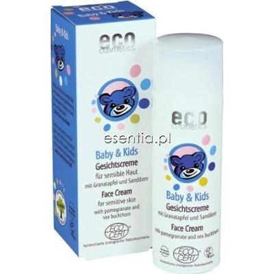 Eco Cosmetics Baby & Kids Krem do twarzy dla dzieci i niemowląt z owocem granatu i rokitnikiem 50 ml