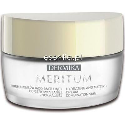 Dermika Meritum Krem nawilżająco - matujący z optycznym reduktorem połysku skóry 50 ml