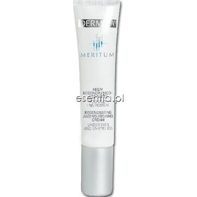 Dermika Meritum Krem regenerująco - odżywczy pod oczy i na powieki z prekursorami ceramidów 15 ml