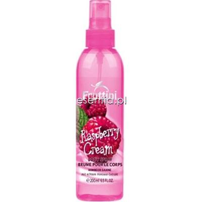 Fruttini Raspberry Cream Orzeźwiająco - natłuszczająca woda do ciała Malina 200 ml