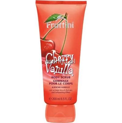 Fruttini Cherry Vanilla Peeling do ciała Wiśnia i wanilia 200 ml