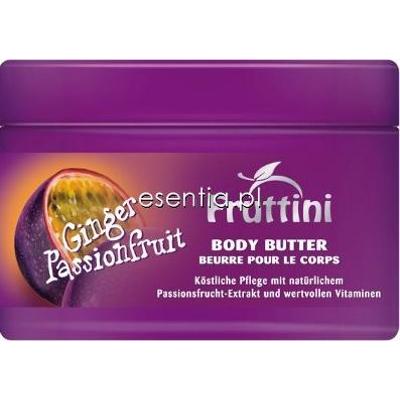 Fruttini Ginger Passionfruit Krem - masło do ciała Imbir i granat 500 ml