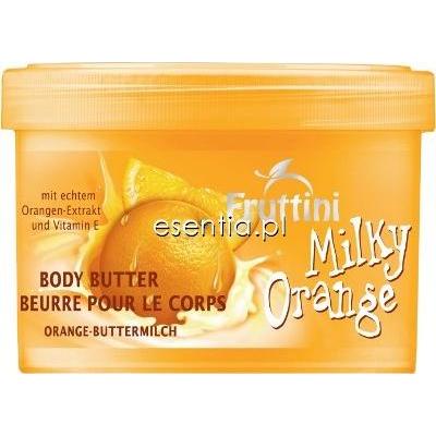Fruttini Milky Orange Krem - masło do ciała Pomarańczowo - mleczny 500 ml
