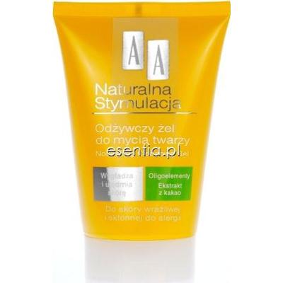 AA Cosmetics Naturalna Stymulacja Odżywczy żel do mycia twarzy 125 ml