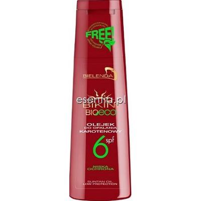 Bielenda Bikini BioEco Olejek do opalania karotenowy SPF 6 200 ml