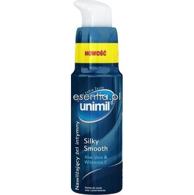 Unimil  Silky Smooth - Nawilżający żel intymny Aloe Vera & Witamina E 50 ml