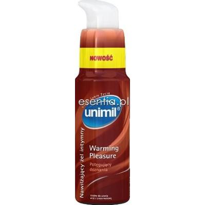 Unimil  Warming Pleasure - Nawilżający żel intymny potęgujący doznania 50 ml