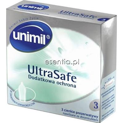 Unimil  Prezerwatywy Ultra Safe op. / 3 szt.