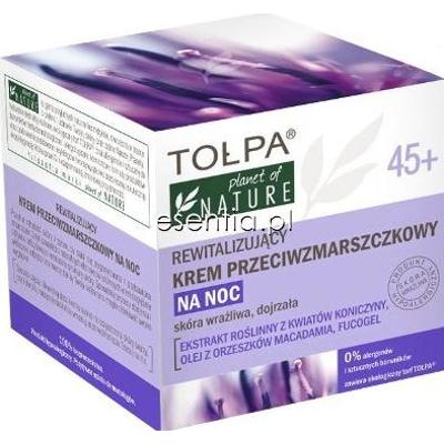 Tołpa Planet of Nature Rewitalizujący krem przeciwzmarszczkowy na noc 45+ 50 ml