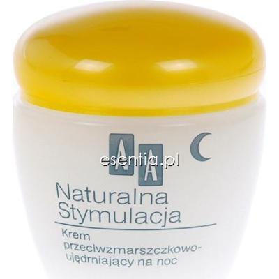 AA Cosmetics Naturalna Stymulacja Krem przeciwzmarszczkowo - ujędrniający na noc 50 ml