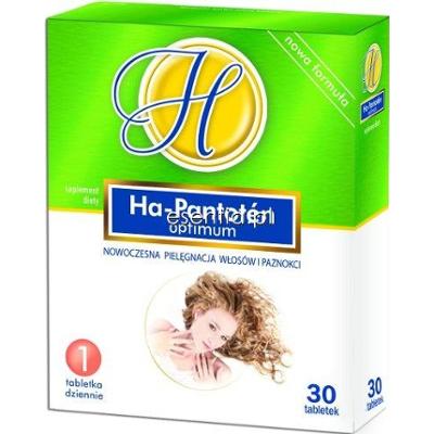 Ha-Pantoten  Ha-Pantoten Optimum Suplement diety wzmacniający włosy i paznokcie 