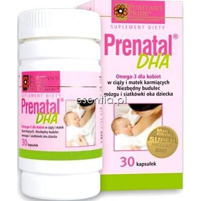 Puritan's Pride  Prenatal DHA Suplement diety op. / 30 kaps.