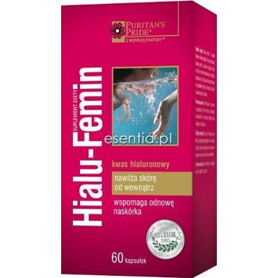 Puritan's Pride  Hialu - Femin Suplement diety op. / 60 kaps. 