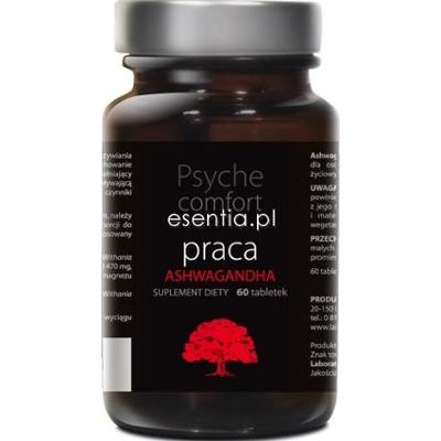 Laboratoria Natury Psyche Comfort Praca Ashwagandha Suplement diety op. / 60 kaps.