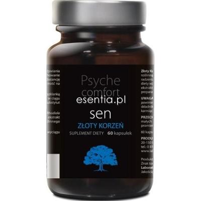 Laboratoria Natury Psyche Comfort Sen Złoty korzeń Suplement diety op. / 60 kaps.