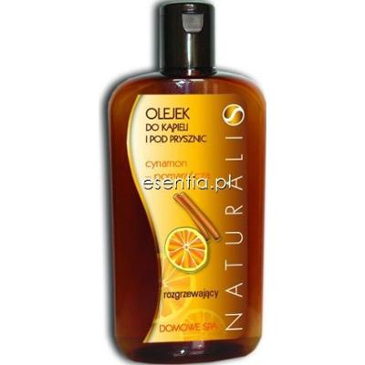Naturalis Naturalis Olejek do kąpieli i pod prysznic rozgrzewający, cynamon - pomarańcza 250 ml