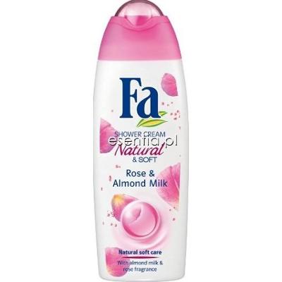 FA Natural & Soft Żel pod prysznic Rose & Almond Milk 250 ml