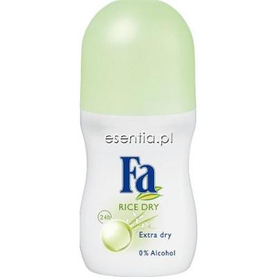 FA Rice Dry Dezodorant antyperspiracyjny w kulce Ryż 50 ml