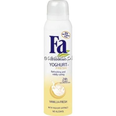 FA Yoghurt Fresh Vanilla Dezodorant antyperspiracyjny w sprayu 150 ml