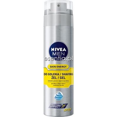 NIVEA NIVEA MEN Żel do golenia Skin Energy 200 ml