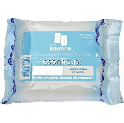 AA Cosmetics Intymna Chusteczki do higieny intymnej Fresh op. / 20 szt.
