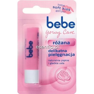 Bebe Young Care Pielęgnacyjna szminka do ust Różana 4,9 g