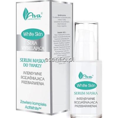 Ava White Skin Serum - maska do twarzy intensywnie rozjaśniajająca przebarwienia 