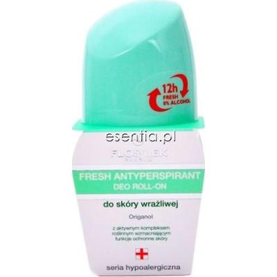 Flos-Lek Pharma Hypoalergiczna Fresh Antyperspirant Deo Roll-On do skóry wrażliwej 50 ml