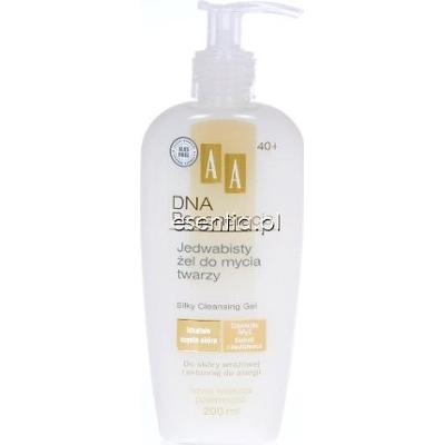 AA Cosmetics DNA Regeneracja 40+ Jedwabisty żel do mycia twarzy 200 ml