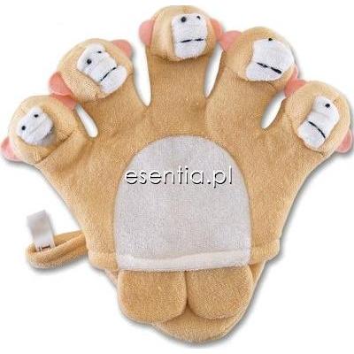 Donegal akcesoria do kąpieli Dziecięca rękawica kąpielowa małpki [6002/2]