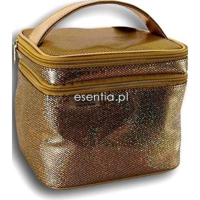 Donegal kosmetyczki Złota kosmetyczka kuferek [4812]