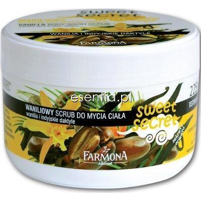 Farmona Sweet Secret Waniliowy scrub pod prysznic 225 ml